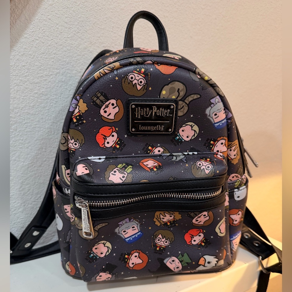 Loungefly Harry Potter Mini Backpack – Chibi Character Print